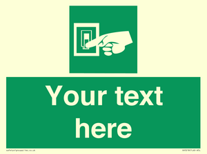 Custom Light Switch Sign